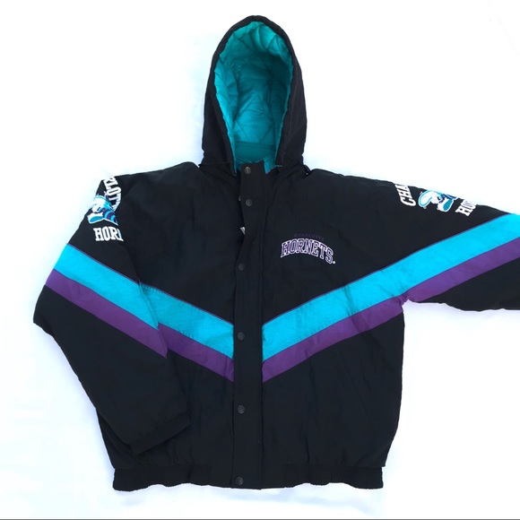 hornets starter pullover jacket